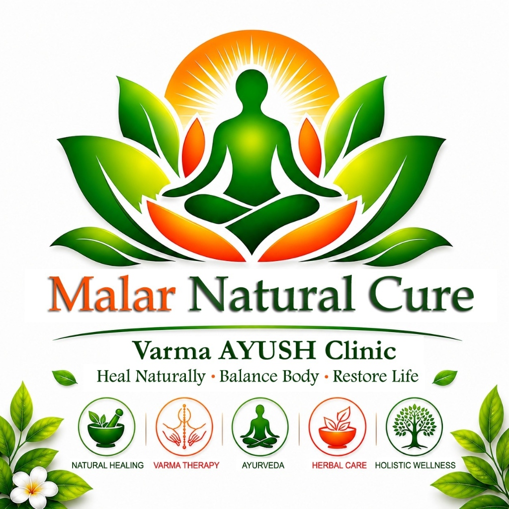 Malar Natural Cure Varma AYUSH Clinic Logo